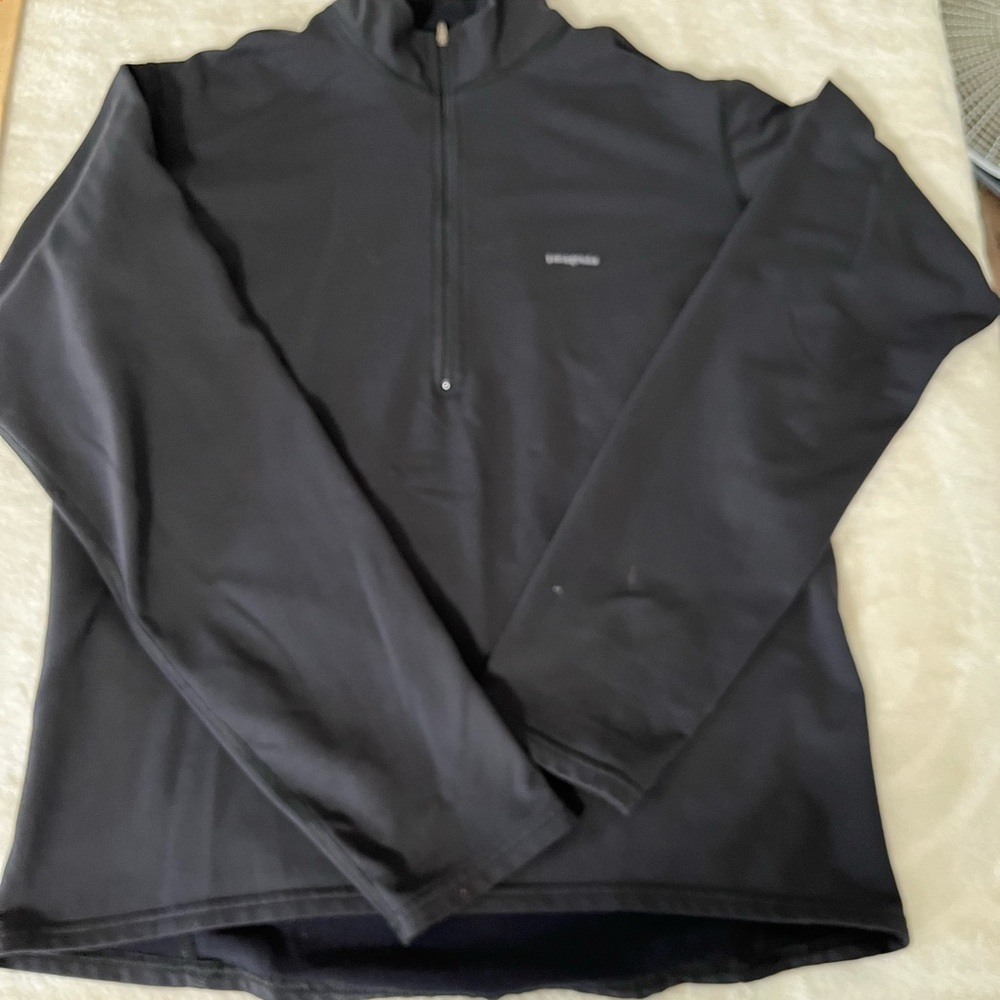 Patagonia Black Quarter-Zip Pullover